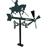 Los mejores  - Arthifor Veleta de Jardin Garrochista- Negro Mate